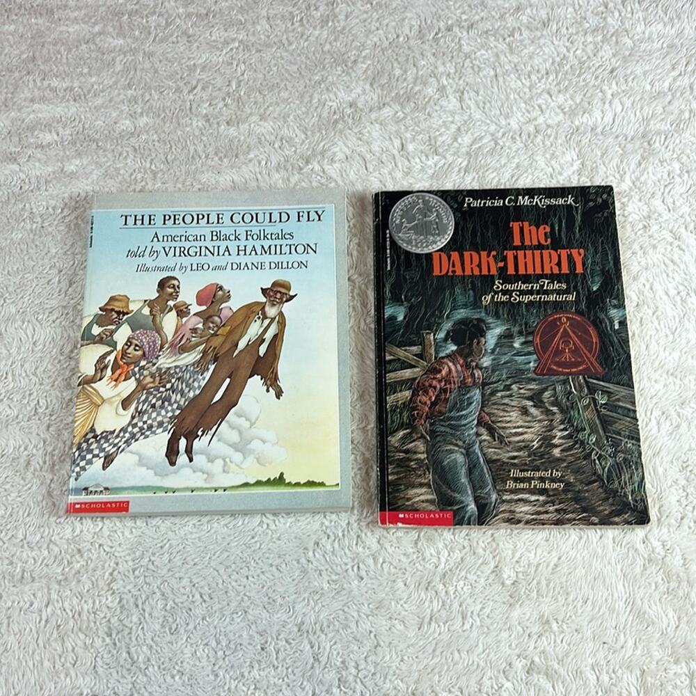 The Dark Thirty and The People Could Fly - Black History book bundle GOOD